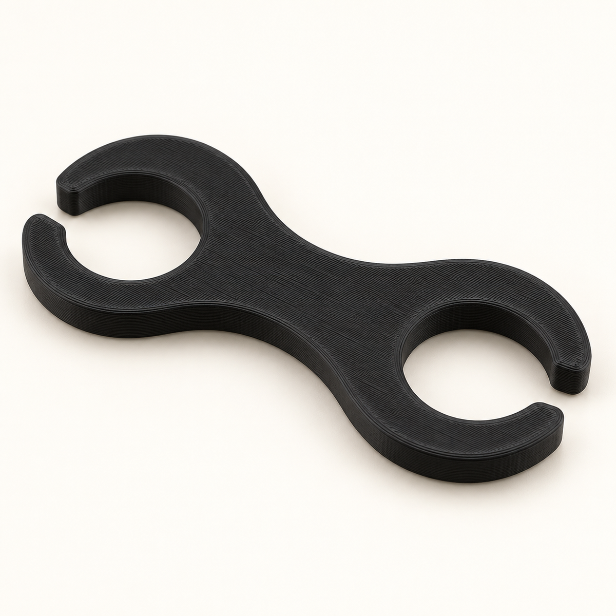 AI-generated illustration of black Reusable Cable Winders
