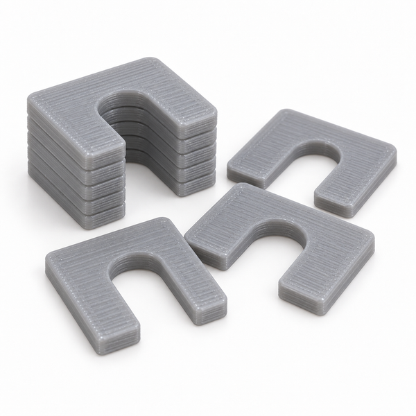 Stackable Horseshoe Packer Shims