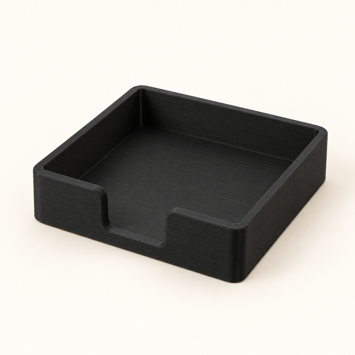 AI-generated illustration of black Sticky Note Desk Holders